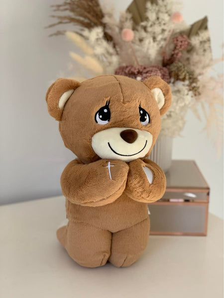 My Prayer Bear in a Personalised Gift Box - madamsousouevents