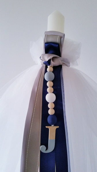 THE JONATHAN CHRISTENING CANDLE - ORTHODOX - madamsousouevents