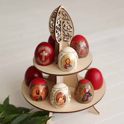 Easter Egg Stand - Pysanky Egg - madamsousouevents 