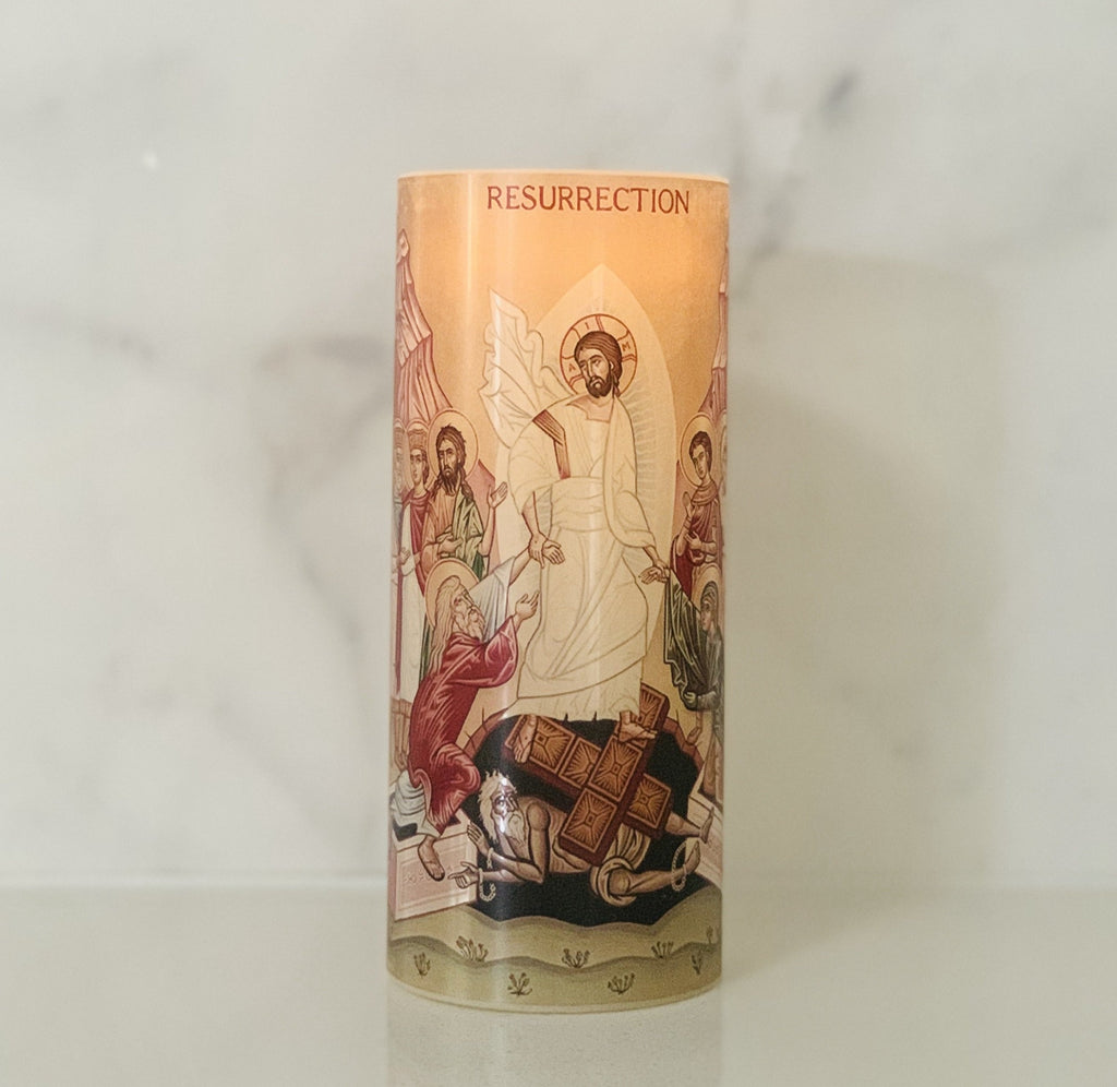 FLAMELESS ICON CANDLE RESURRECTION - madamsousouevents