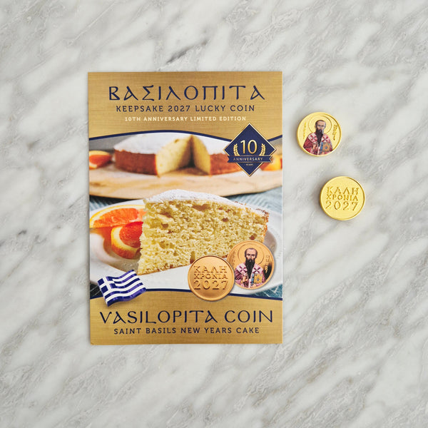 VASILOPITA KEEPSAKE FLOURI 2027 - 10th Year Anniversary LIMITED EDITION COIN