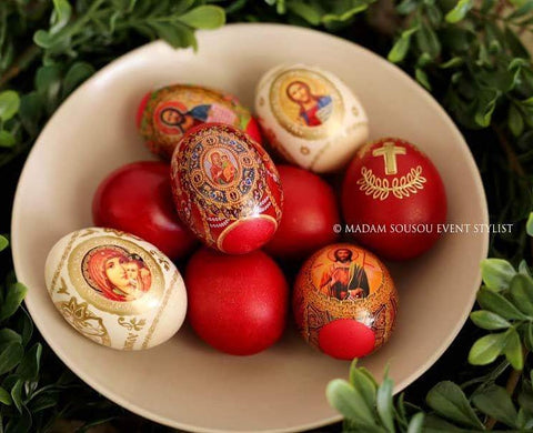 Religious Icon Egg Wraps - madamsousouevents 