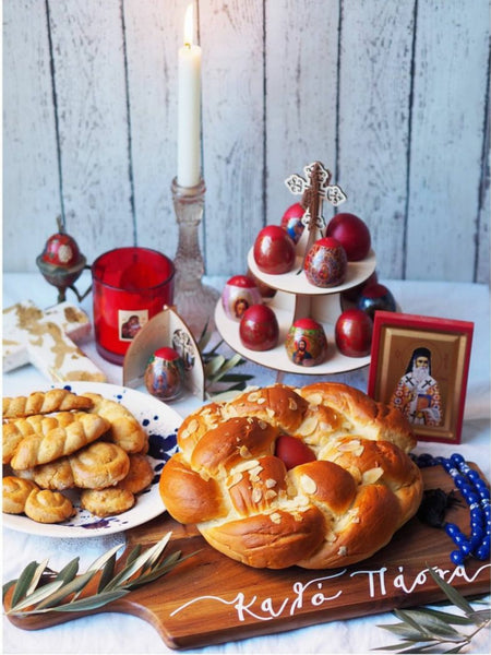 Easter Egg Stand -  Orthodox Cross - madamsousouevents 