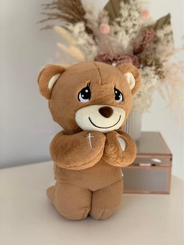 My Prayer Bear in a Personalised Gift Box - madamsousouevents 