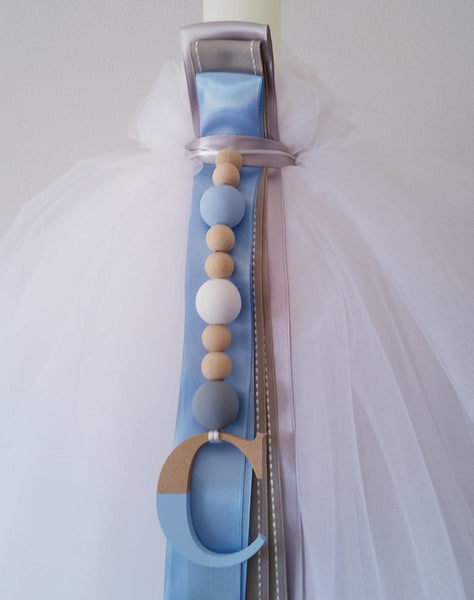 THE CHRISTOS CHRISTENING CANDLE - ORTHODOX - madamsousouevents 