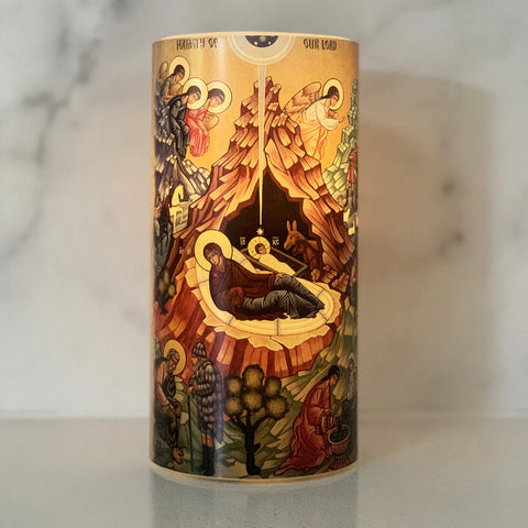 Nativity Scene LED Candle - madamsousouevents 