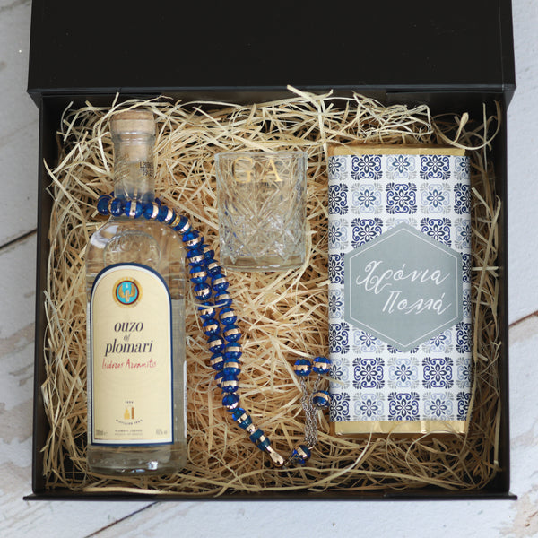 Ouzo Personalised Gift Box - madamsousouevents 