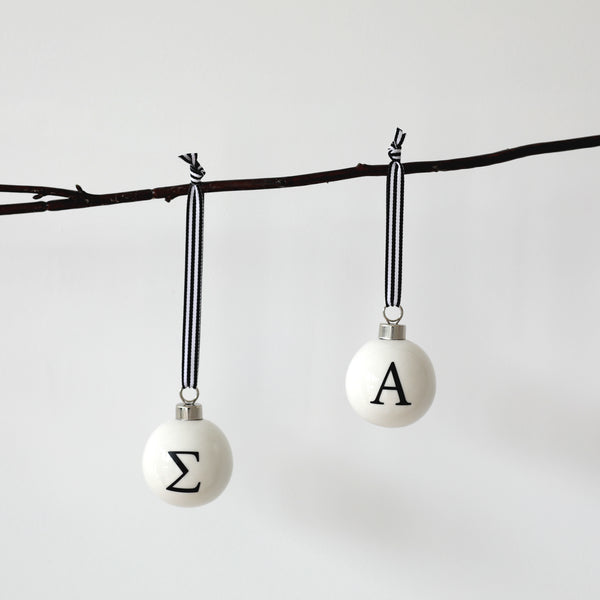 White Porcelain Bauble - madamsousouevents 