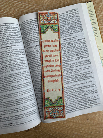 Orthodox Cross Tapestry Book Mark