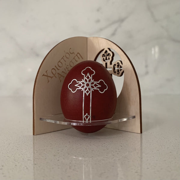 Silver Foil Cross Stickers - madamsousouevents 